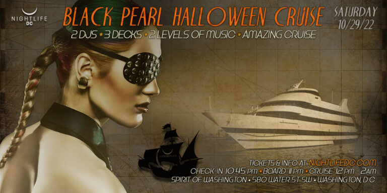 D.C. Halloween - The Black Pearl Yacht Party